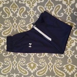 Under Armour YL Navy Pants